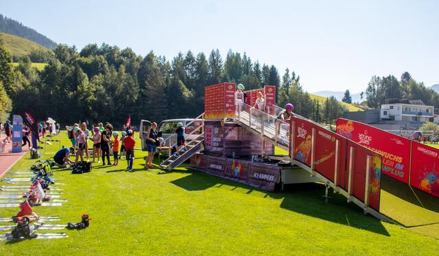 Reges Treiben beim ASVÖ-Sporttag in Saalfelden | Foto: ÖSV/Derganc