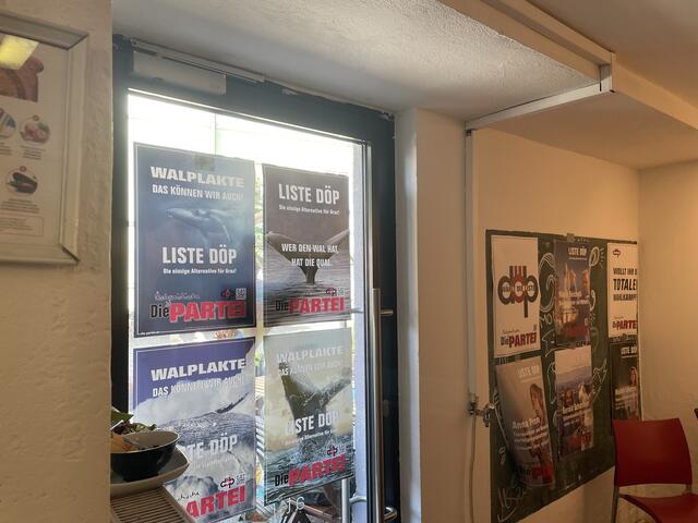 Mit "Walplakaten" möchte die Partei auf sich aufmerksam machen.  | Foto: KK