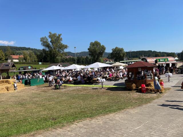 Das Kulinarik-Dorf der Familie Grossauer im Areal des Lipizzanergestüts Piber kam gut an. | Foto: Almer