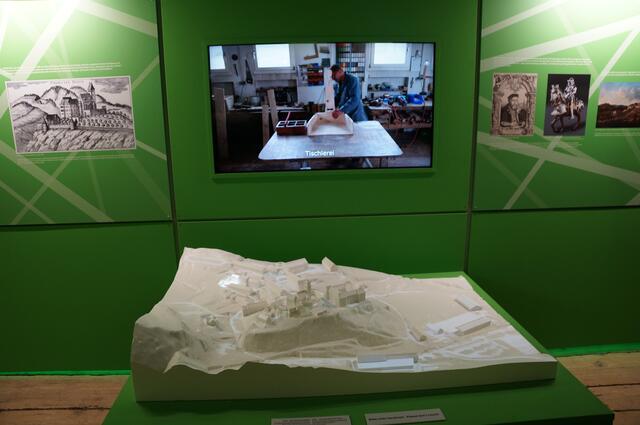 Beeindruckende 3D-Modelle von Wolfgang Neubauer und seinem Team sind einzigartig in Piber. | Foto: Almer