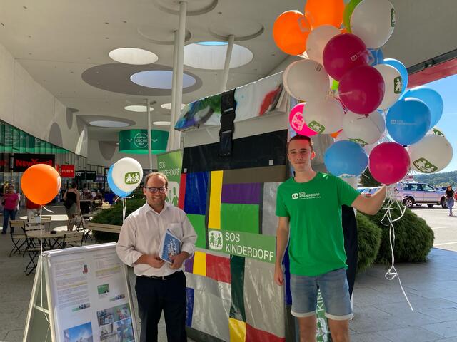 Das SOS-Kinderdorf Burgenland setzt ein symbolisches Zeichen für die Problematik bei den Jugendlichen. | Foto: SOS Kinderdorf Pinkafeld