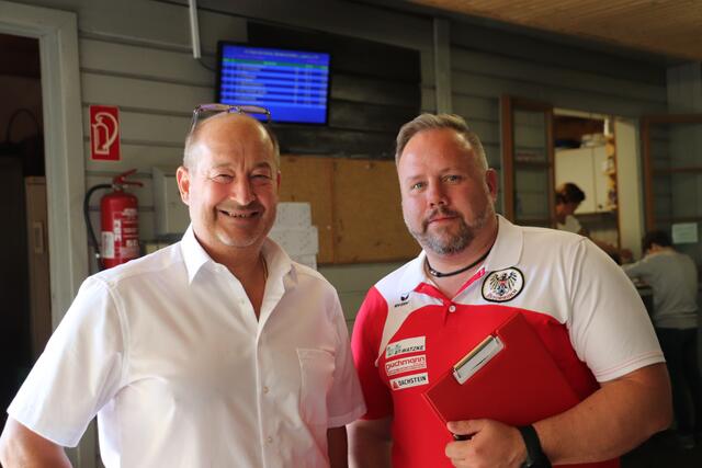 Helmut Stubenberger und Michael Schön | Foto: Edith Ertl