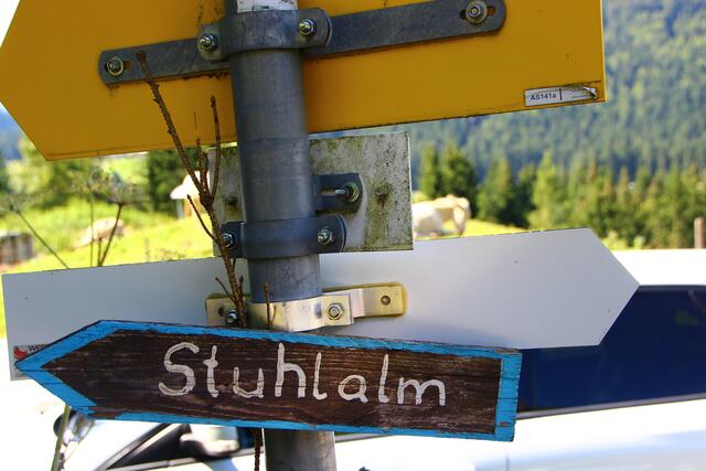 Vom Pommer-Parkplatz geht es 1,5 Stunden hinauf auf die Stuhlalm. | Foto: Maria Tiefenbacher-Schöndorfer