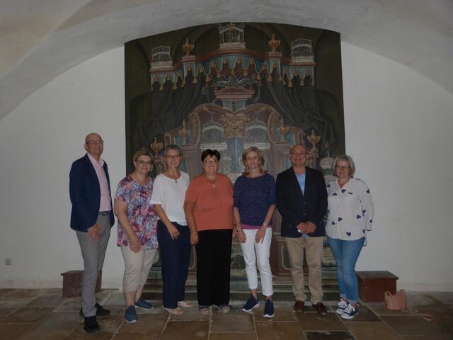 Rainer Horvath, Helga Frey, Gerda Dirnberger, Gabi Koch, Maria Gerdenits, Wolfgang Horvath und Christa Leitner-Horvath