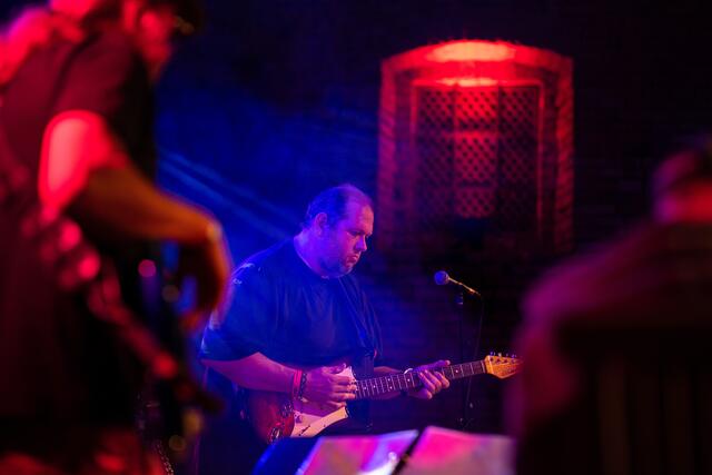 Michael "Shorty" Kurz bei "Lukas &amp; Lydia machen Musik" 2021 in Buchkirchen, Am Laaber Bach 1 | Foto: Karl Fluch www.f16plus.com
