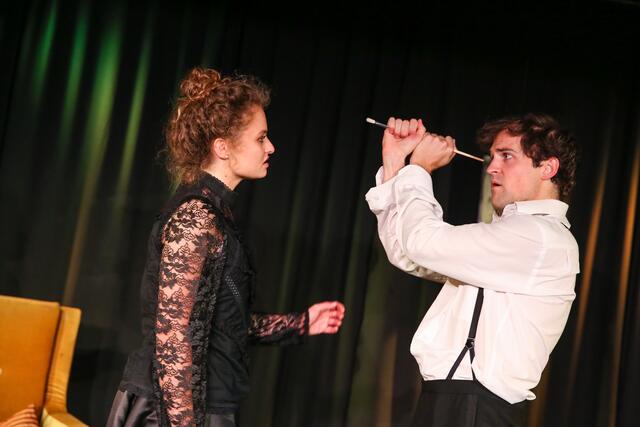 Gina Christof (als Alma) und Felix Krasser (als Oskar Kokoschka) | Foto: Barbara Palffy