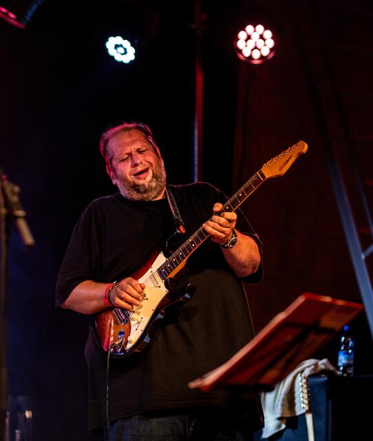 Michael "Shorty" Kurz kam mit seiner Blueskitchen Deluxe nach Buchkirchen. | Foto: Karl Fluch www.f16plus.com