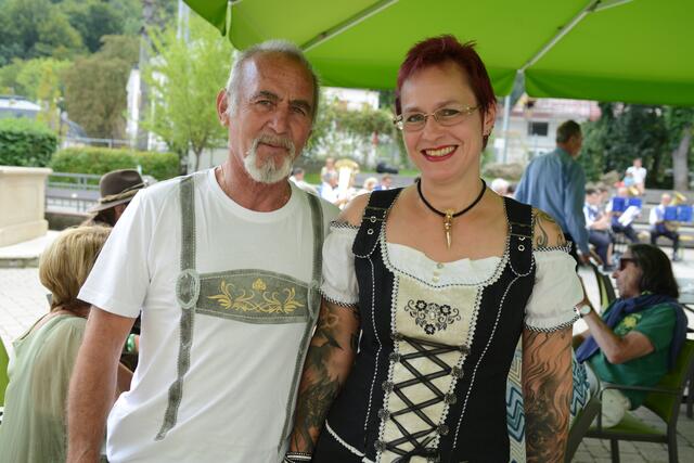 Leopold Rausch und Brigitte Schipper aus Purkersdorf.