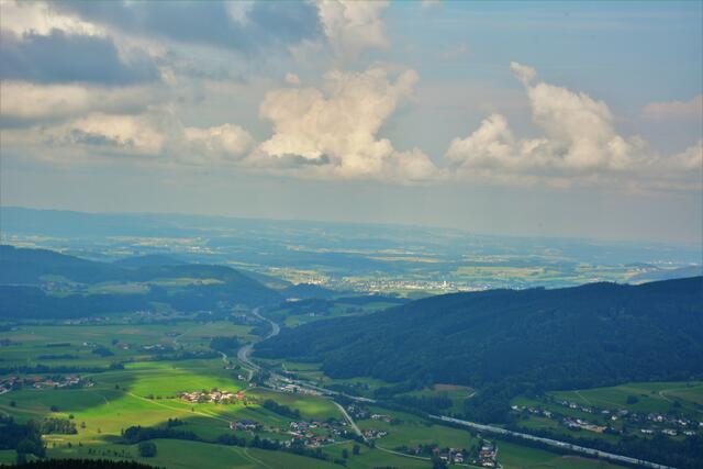 Blick auf Oberwang  | Foto: Fotos August schwertl