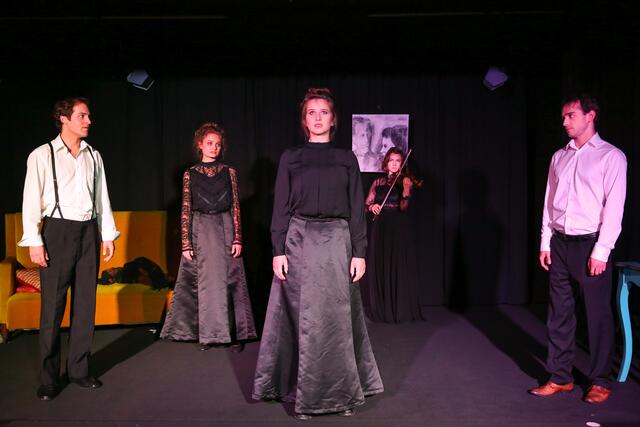 Felix Krasser, Gina Christof, Viktoria Scharinger, Dominika Witoicz und Samuel Pock | Foto: Barbara Palffy