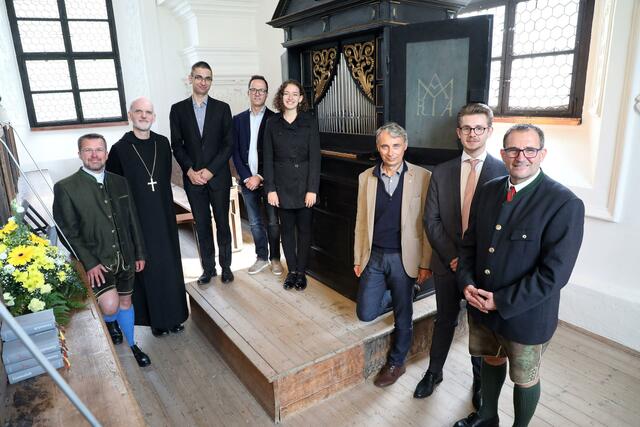 Die Orgel der Wallfahrtskirche Maria Freienstein wurde nach ihrer Restaurierung feierlich geweiht und wieder ihrer Bestimmung übergeben.  | Foto: Foto Freisinger