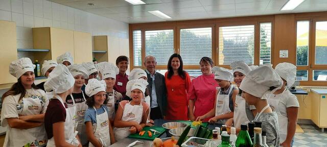 Genusscamp ist kochen und genießen. | Foto: FS Mauerkirchen