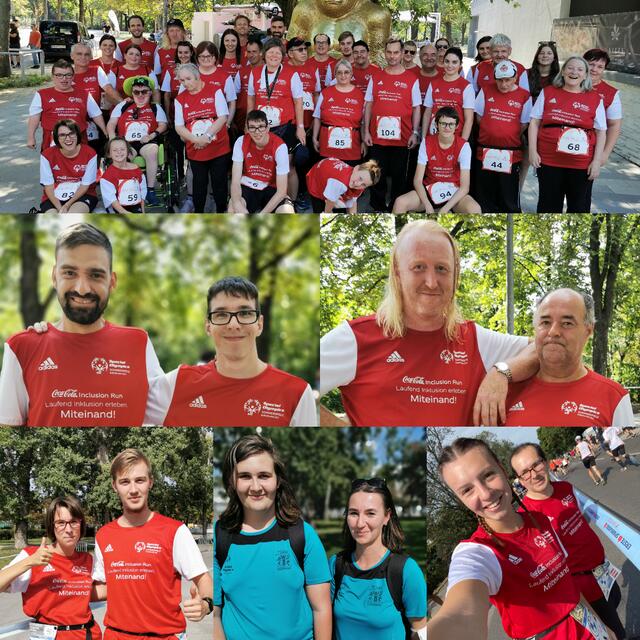 Bild ganz oben: Teilnehmer des Coca Cola Inclusion Run
Mitte und unten: Teilnehmer des VCM 2021 | Foto: Team Dornau