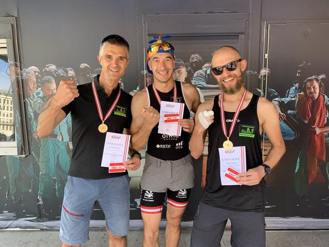 Von links: Hannes Scherb, Oliver Kreindl, Thomas Hoffelner | Foto: Privat