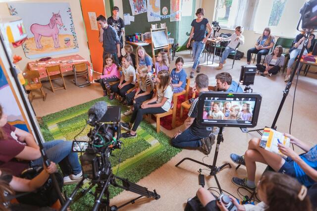 Beim Film-Workshop entstand ein Social Spot.