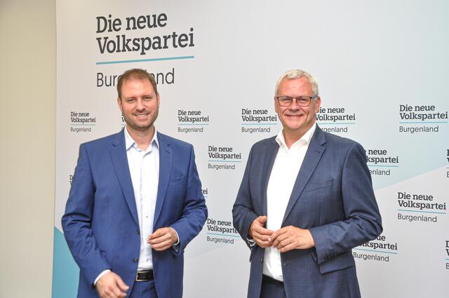 Sagartz und Steiner wollen das Pflegemodell für das Burgenland überarbeiten | Foto: Volkspartei Burgenland