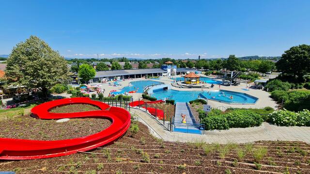 Im Erlebnisbad Ansfelden blickt man auf eine der schlechtesten Saisonen seit Beginn zurück. Die Gründe dafür seien die verkürzten Öffnungsdauer, die Corona- Situation allgemein und das durchwachsene Wetter. | Foto: Stadtgemeinde Ansfelden