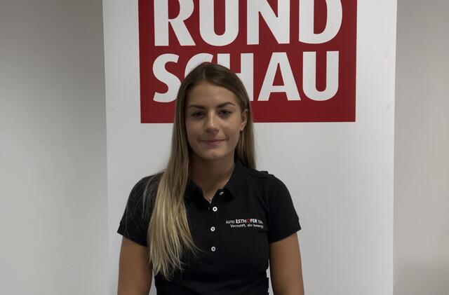 Vanessa Thalhammer, Lehrling bei Auto Esthofer.