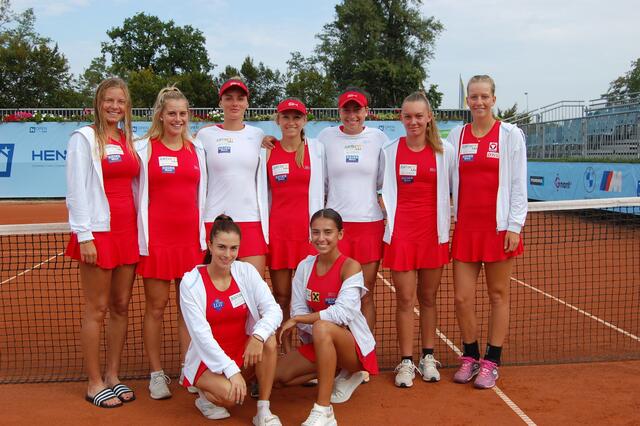 Die "Powergirls" des UTC Fischer Ried.