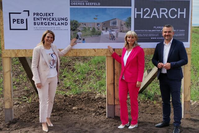 2022 soll der Kindergarten am Oberen Seefeld fertig sein.