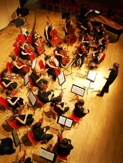 Das Orchester "Sonarkraft" gestaltet das erste Konzert der Serie "Neue Sakrale Musik" in der Wallfahrtskirche. | Foto: Sonarkraft