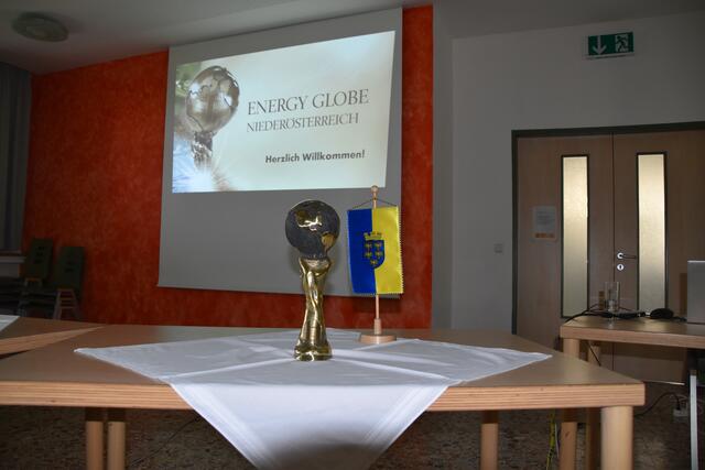 Der Energy Globe Niederösterreich wurde in der Landwirtschaftlichen Fachschule Tulln verliehen. | Foto: Franziska Pfeiffer