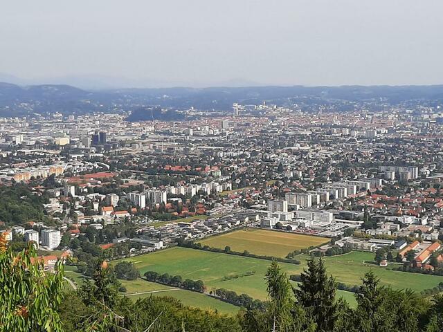Graz vom Buchenkogel aus. | Foto: Eigenaufnahme