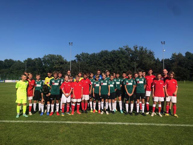 Die LAZ-Spieler aus dem Ennstal duellierten sich mit der Rieder U14. | Foto: KK