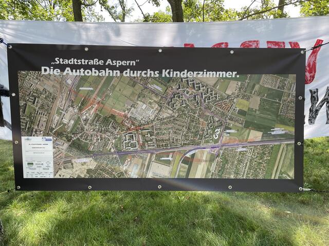 Die Stadtstraße war bei der Sitzung der Bezirksvertretung Donaustadt unter anderem Thema.