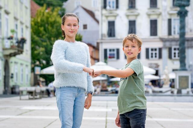 Wollten einiges von den Spitzenkandidaten der Grazer Parteien wissen: Lucia Havrillova und Felix Kanzler | Foto: Foto Jörgler