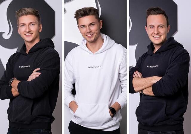 Women’s Best wurde von Lukas Kurzmann (26), David Kurzmann (29), und Thomas Mark (28) in Innsbruck gegründet.   | Foto: Umdasch