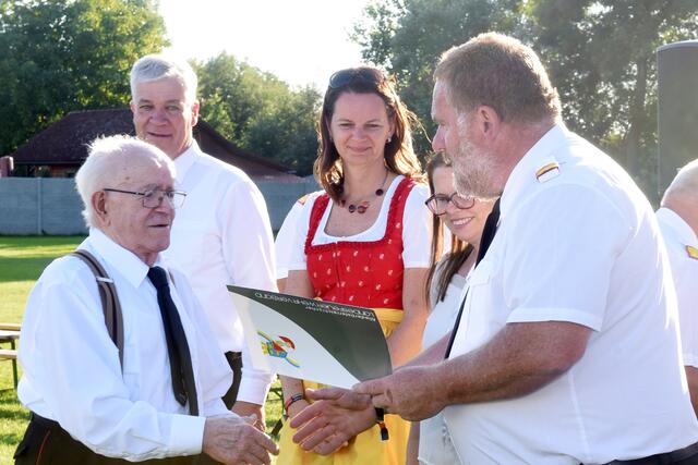 Ehrung von Alois Eberl | Foto: Wolfgang Zarl