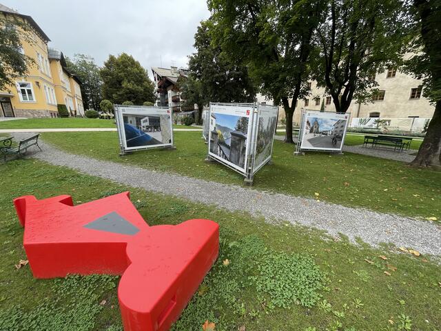 Wanderausstellung im Stadtpark. | Foto: Kogler