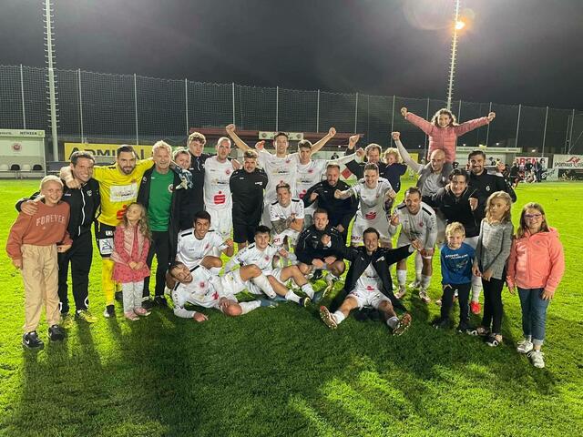 Große Freude beim ASK Voitsberg nach dem 3:1-Heimsieg über Gnas | Foto: ASK Voitsberg