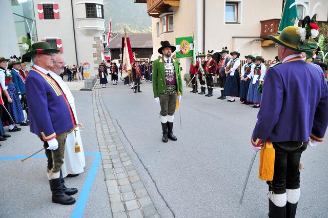 Meldung des Bataillonskommandanten an Landeskommandat Major Thomas Saurer.