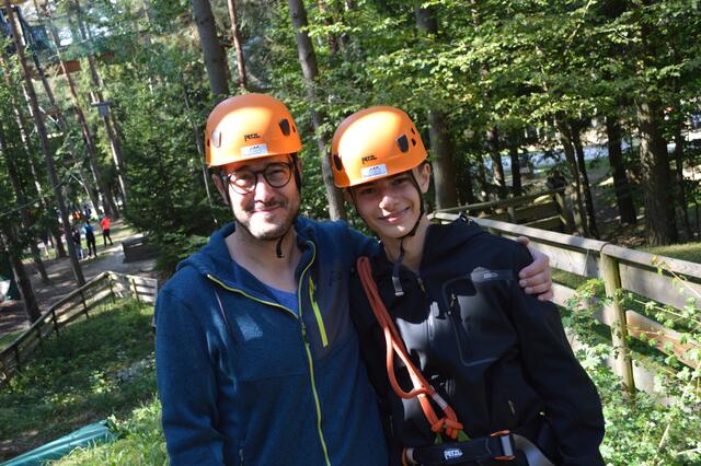 Roland und Adrian Knapp | Foto: Christopher Polesnig 