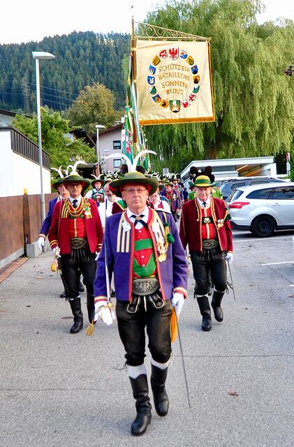Major Anton Pertl wird die "Sonnenburger" auch weiterhin als Bataillonskommandant anführen.