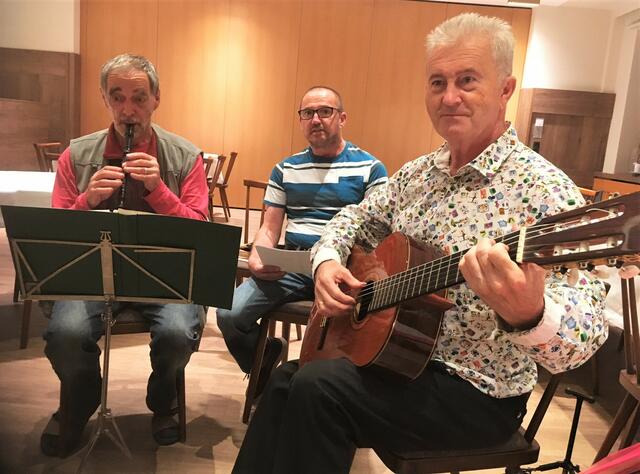 v.l.n.r.: Igor Debenjak, Werner Mandl, Killian Riedl  | Foto: Foto: Ingrid Riedl