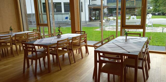 Holz schafft eine angenehme Atmosphäre, die die Übungspraxis erleichtert