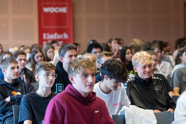 Volles Haus: Über 800 Schüler folgten der WOCHE-Einladung.