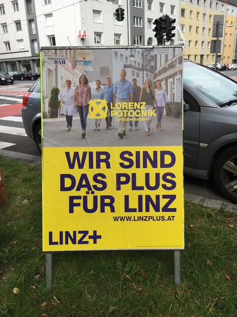 Zu dunkles Lila und zu wenig Potocnik bringen Linz-plus 5 von 10 Punkten. | Foto: BRS/Diabl
