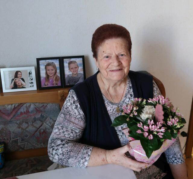 Friederike Alberer feierte ihren 85. Geburtstag.