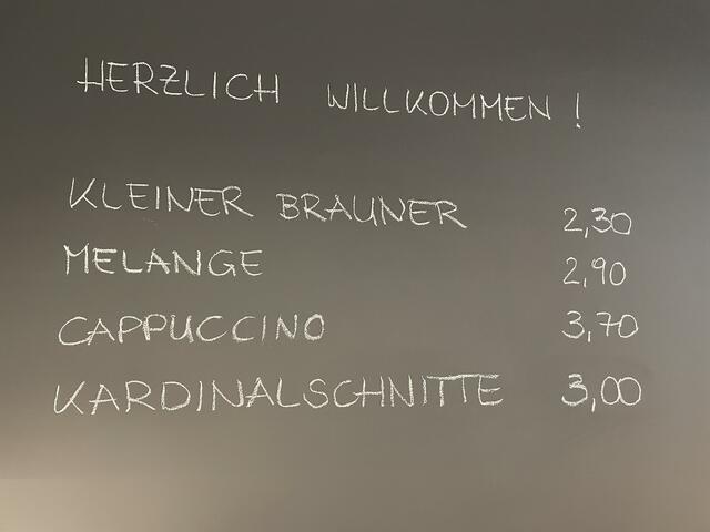 Die Kardinalschnitte darf im Angebot natürlich nicht fehlen