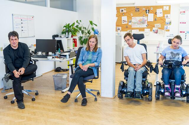 Kurt Feldhofer, Stephanie Burgschwaiger, David Formayer und Isabella Neumeister | Foto: Foto Jörgler