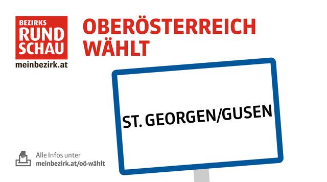 Heute hat St. Georgen an der Gusen Gemeinderat, Bürgermeister und Landtag gewählt.
 | Foto: Grafik/BRS