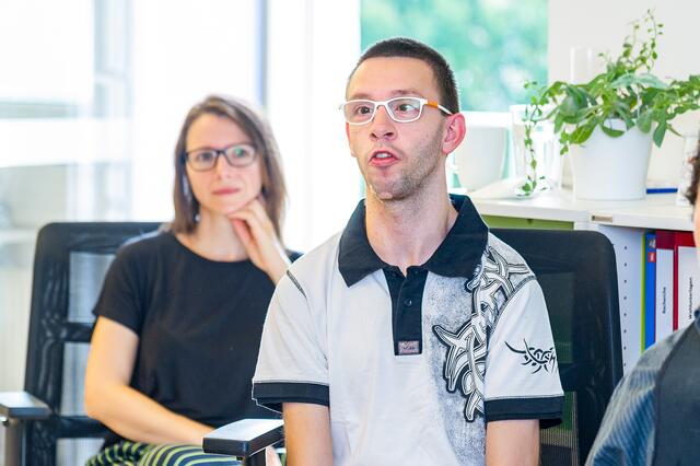 Kevin Neubauer hat das Team des Forschungsbüro erst vor einer Woche verstärkt. | Foto: Foto Jörgler