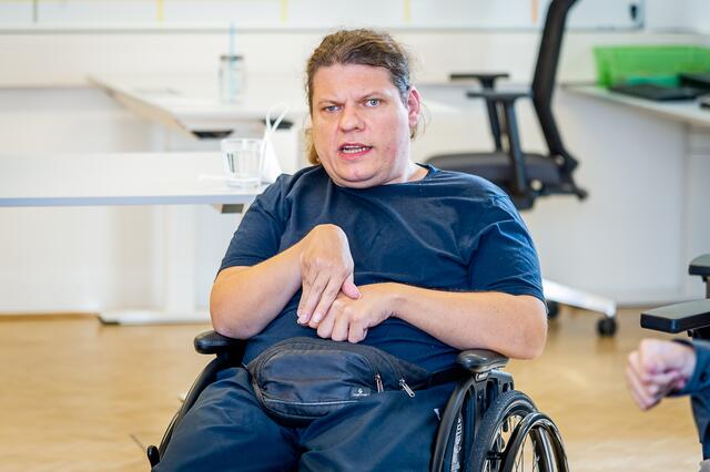 "Die Politik entscheidet, welche Leistungen wir bekommen, da muss ich mich dann doch auch dafür interessieren, wer diese Politik macht und mitentscheiden", findet Alexander Gutmann.
 | Foto: Foto Jörgler