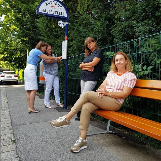 Nina Pavek-Täubler, Elisabeth Muth, Evi Pohl-Iser und Anita Stadlmann (v.l.) fordern eine Intervallverdichtung.