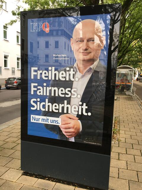 Für dieses "klassische, konservative und uninspirierte" Plakat gibt es trotzdem 6 von 10 Punkten. | Foto: BRS/Diabl