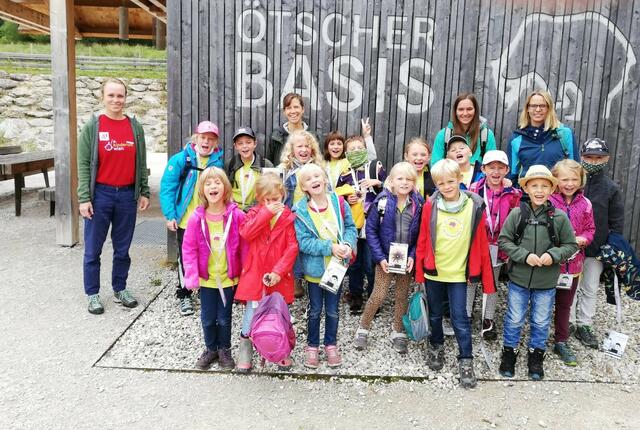 Die Schüler der Naturparkschulen Gaming, Puchenstuben, Annaberg und Mitterbach erhielten Einblicke in die Wissenschaft.